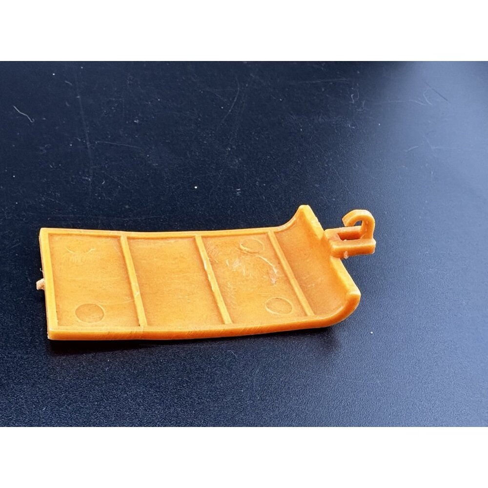 1959 Allstate Marx Happy Time Farm Plastic Stone Boat Tractor Sled Vtg Sears